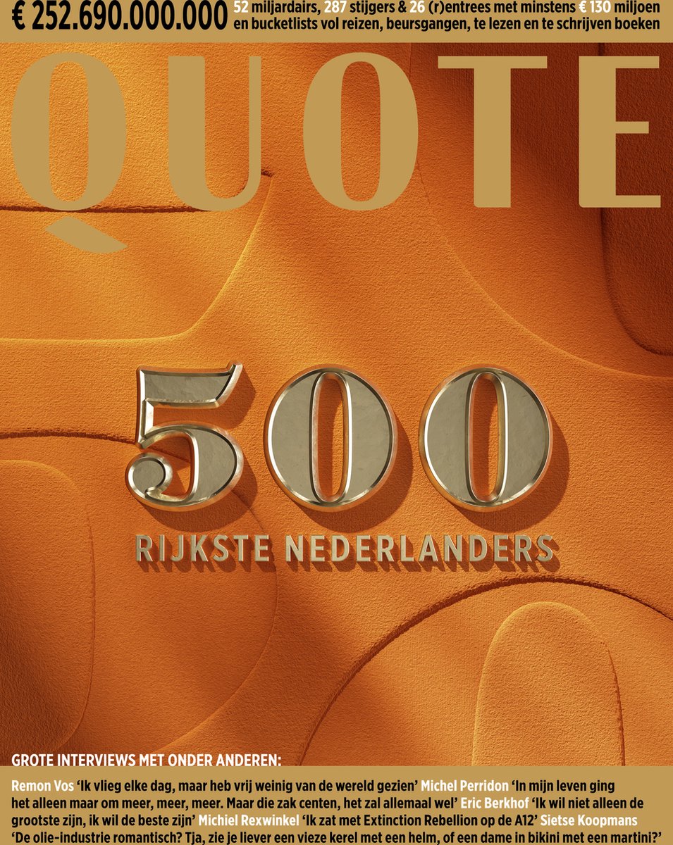 Quote 500 Lijst 2025