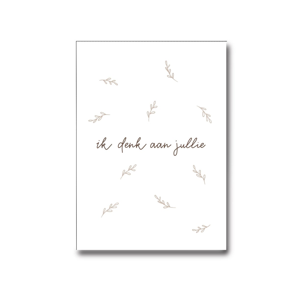 Sterkte Vandaag Ik Denk Aan Jullie