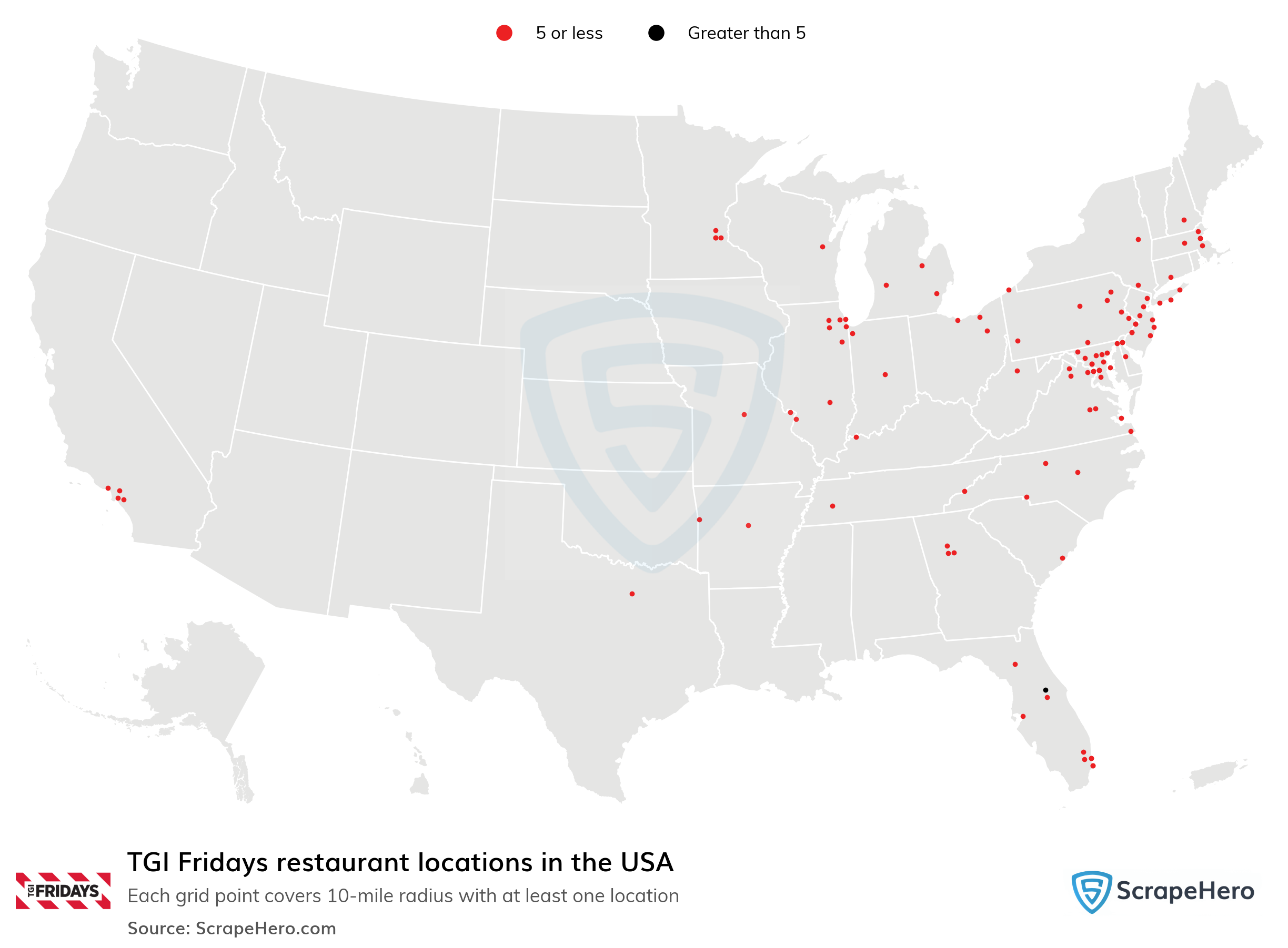 TGI Fridays Locations