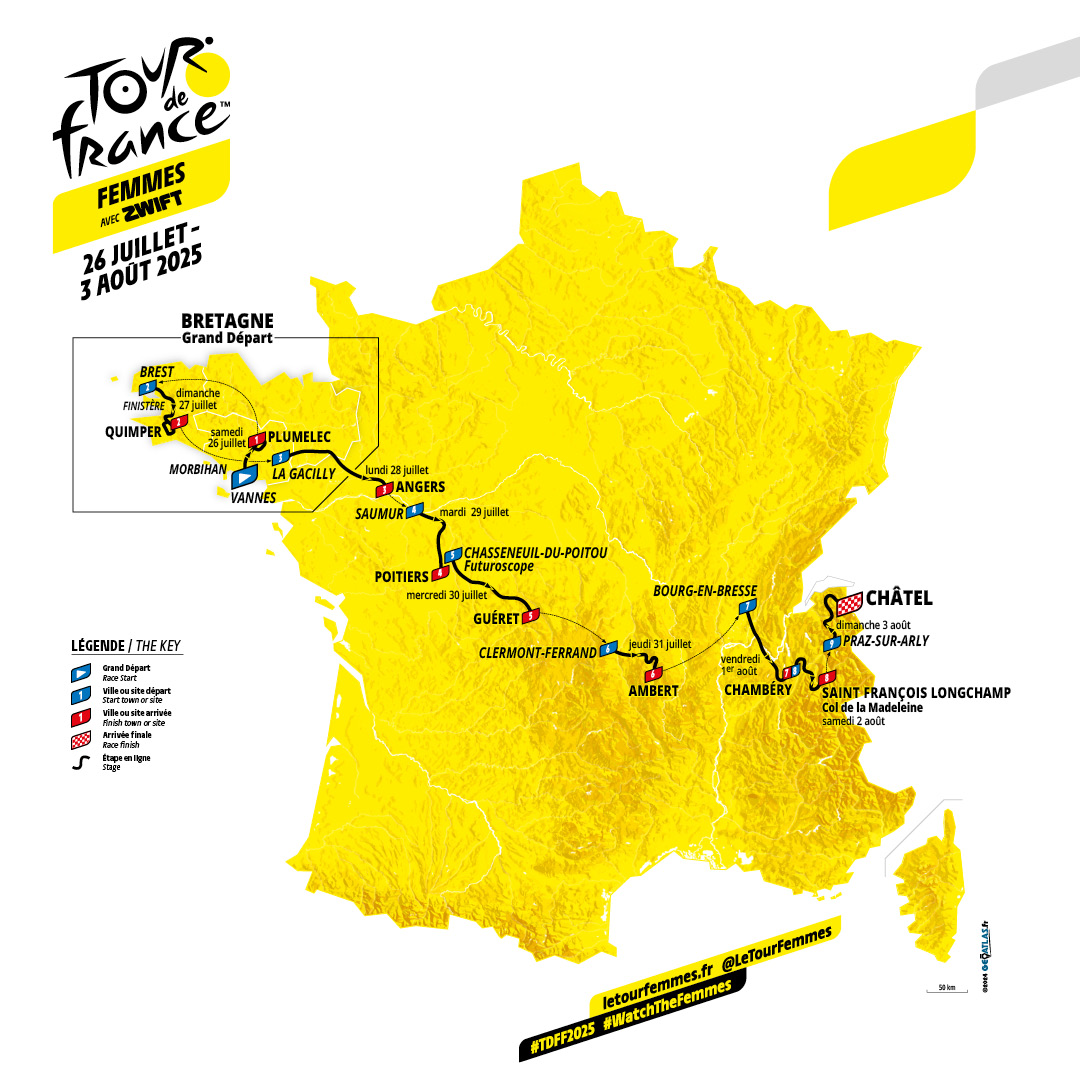 Tour De France Femmes 2025