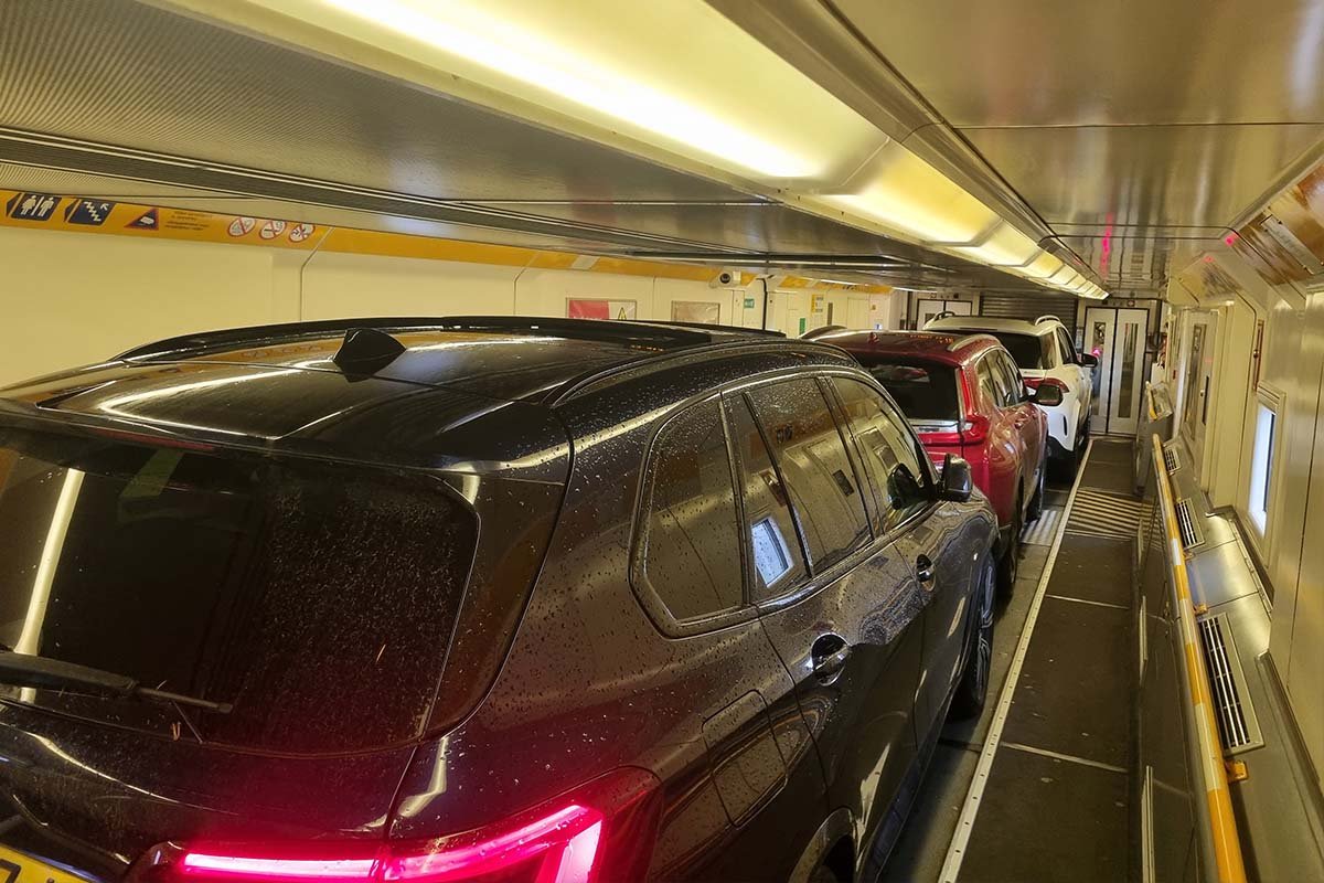 Trein Naar Engeland Met Auto Tickets