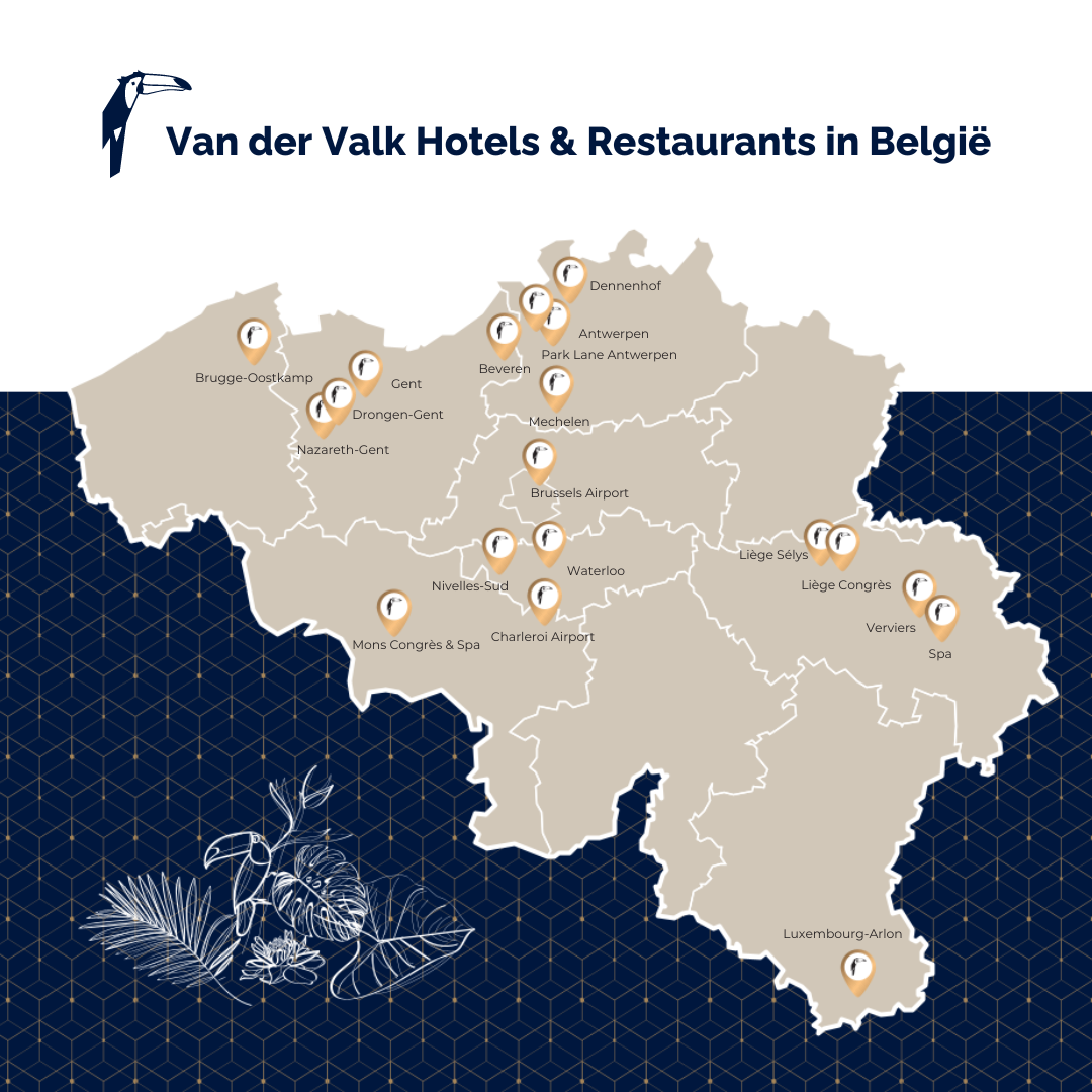 Van Der Valk Locaties Kaart