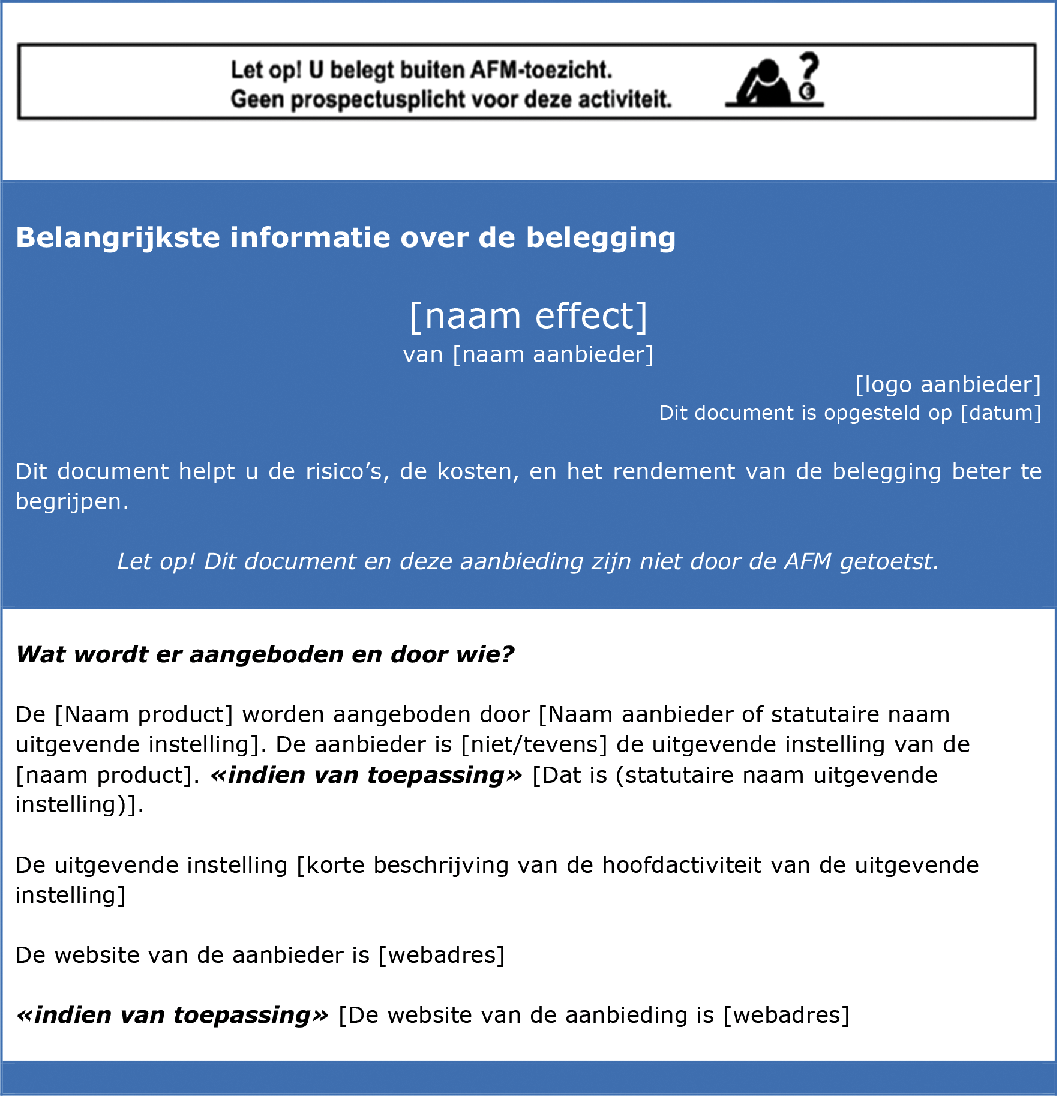 Vrijstellingsregeling Wft
