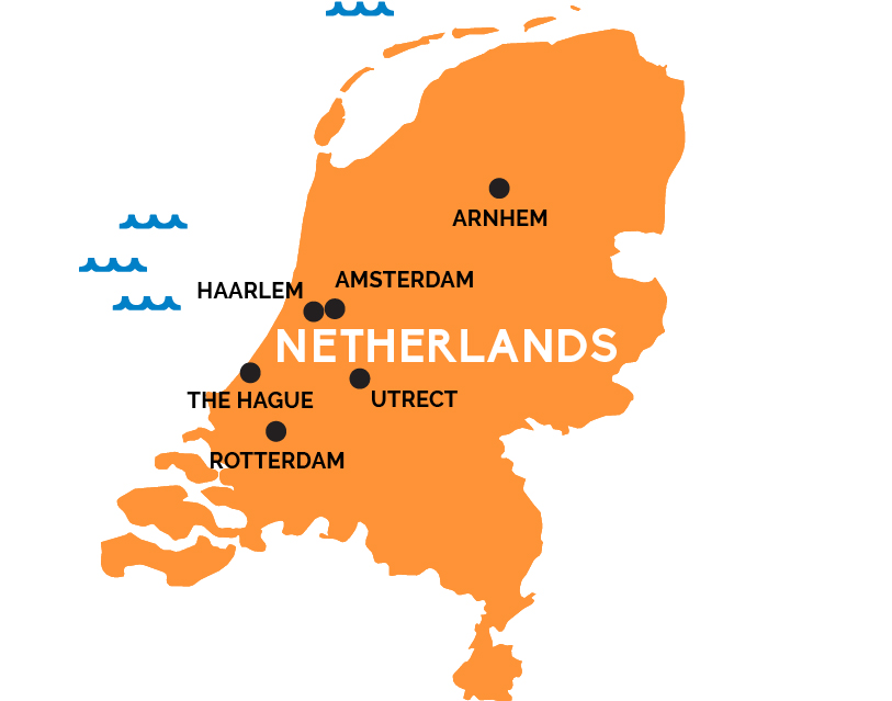 What Province Is Rotterdam In Map