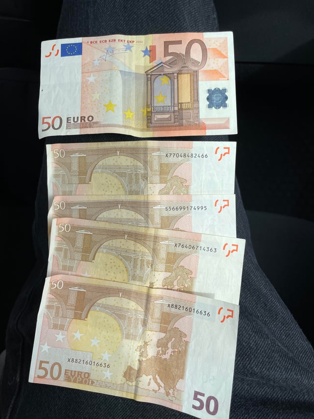 50 Euro Biljet 2002 Worth