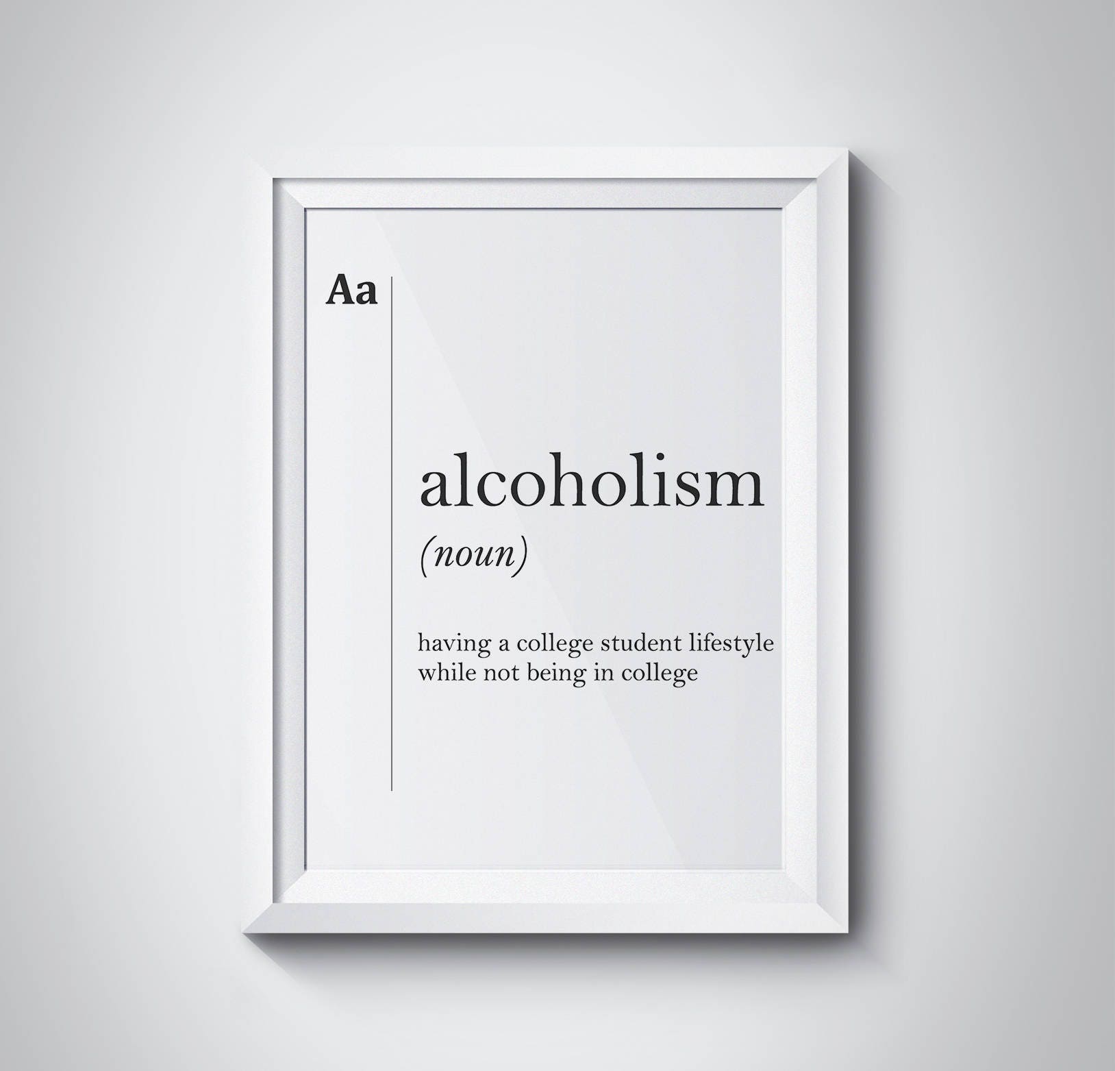 Alcoholist Definitie Student