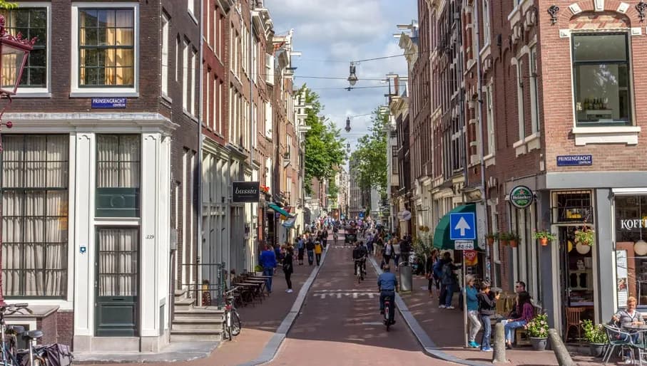 Amsterdam Shopping Street