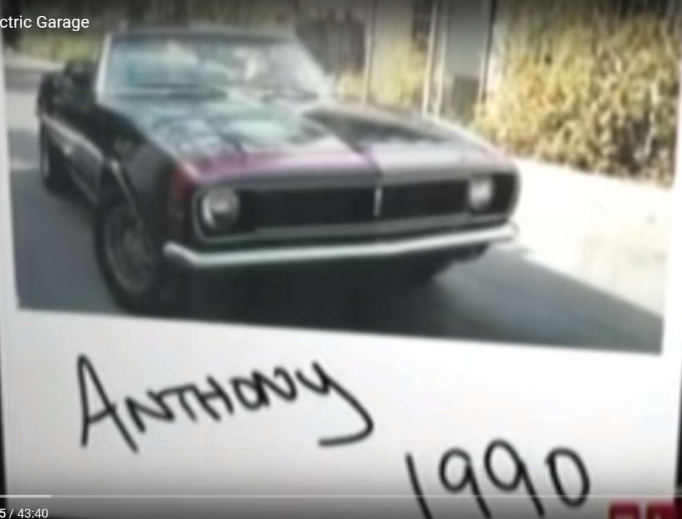 Anthony Kiedis Car