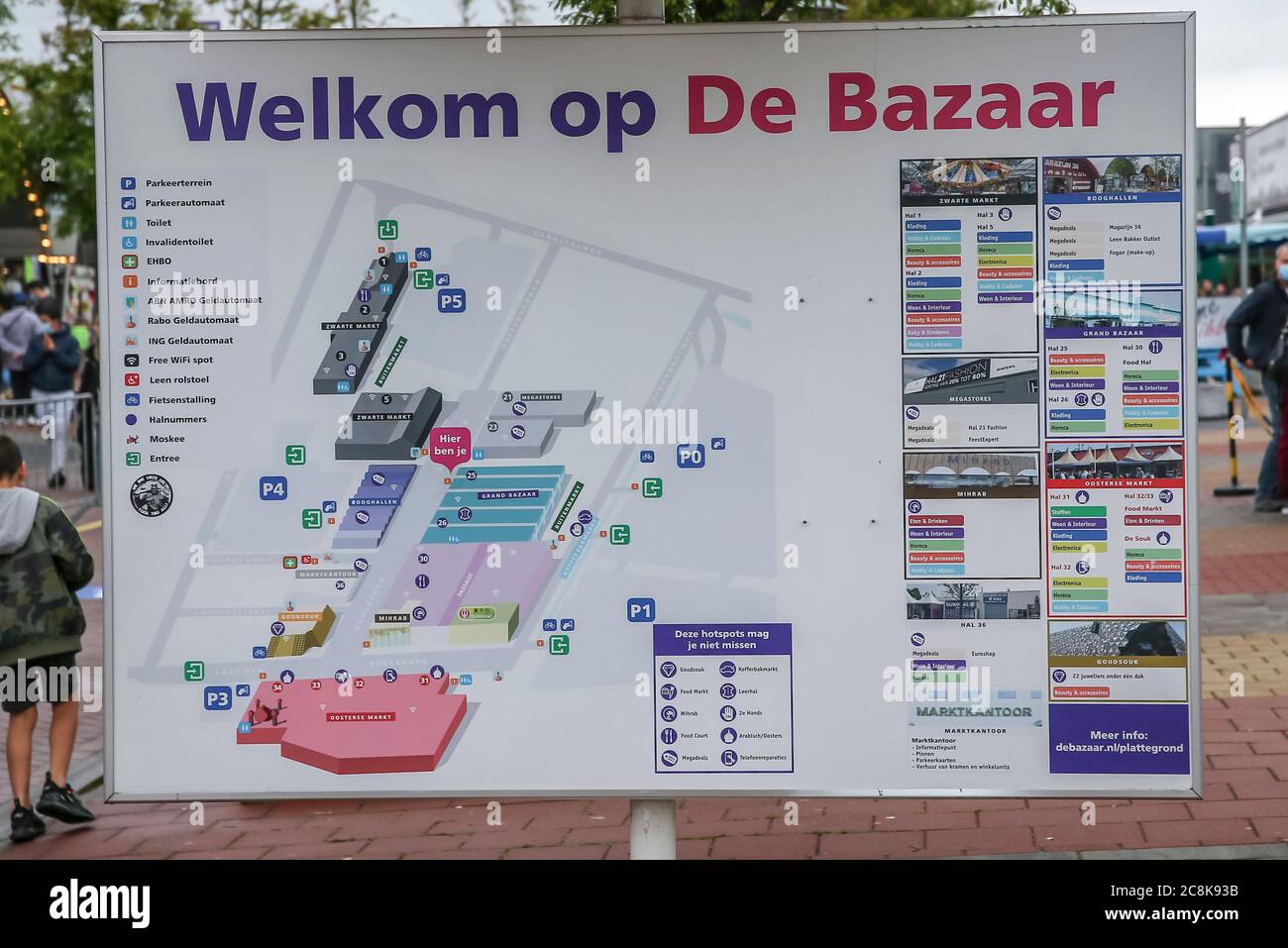 Beverwijk Plattegrond Bazaar