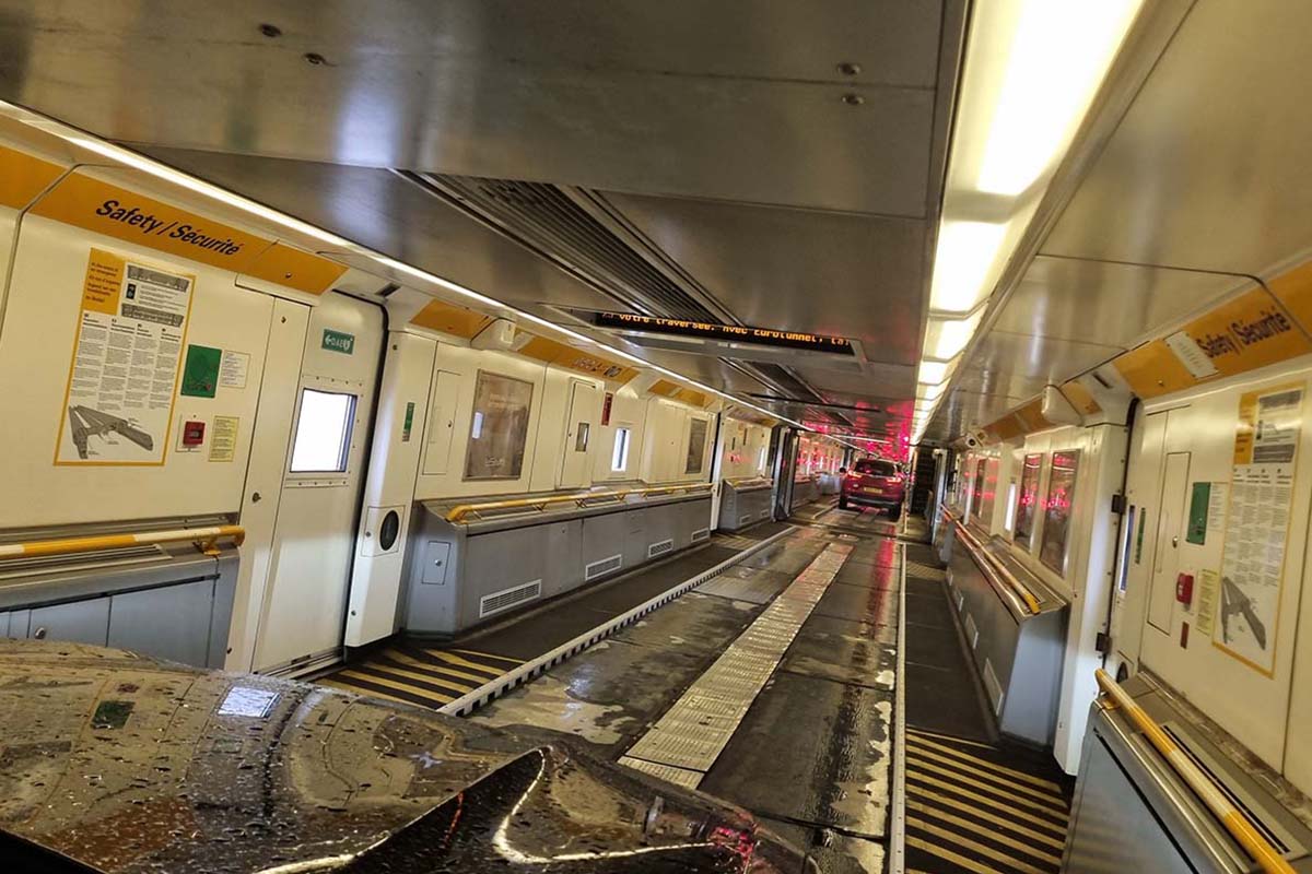 Calais Dover Auto Trein