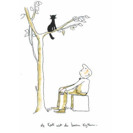 De Kat Uit De Boom Kijken Engels