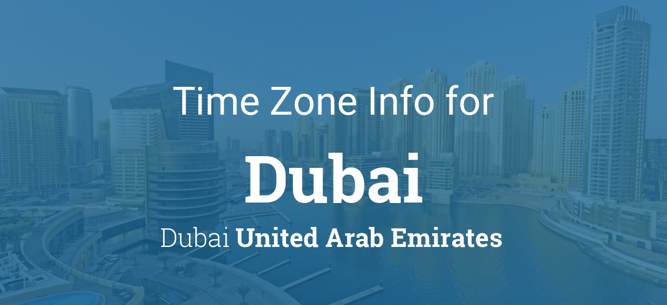 Dubai Time Zone Converter