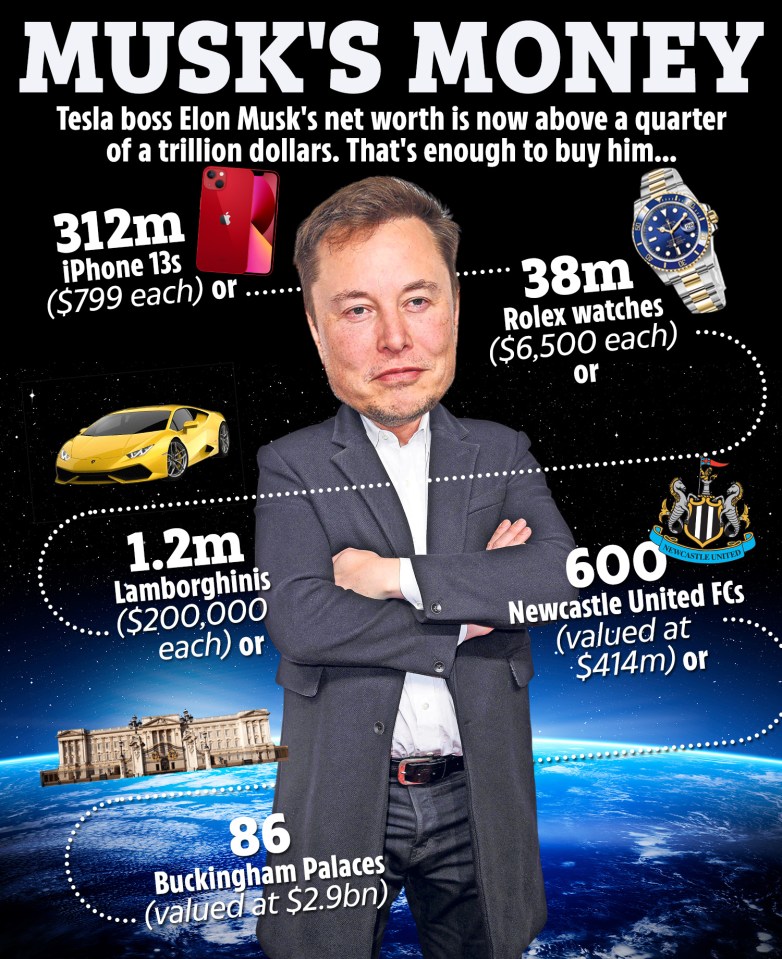 Elon Musk Net Worth In Trillion