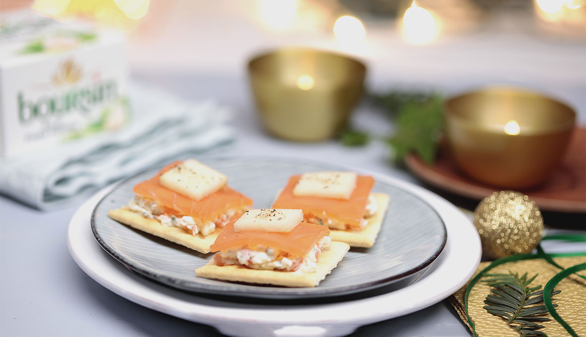 Gerookte Zalm Met Boursin