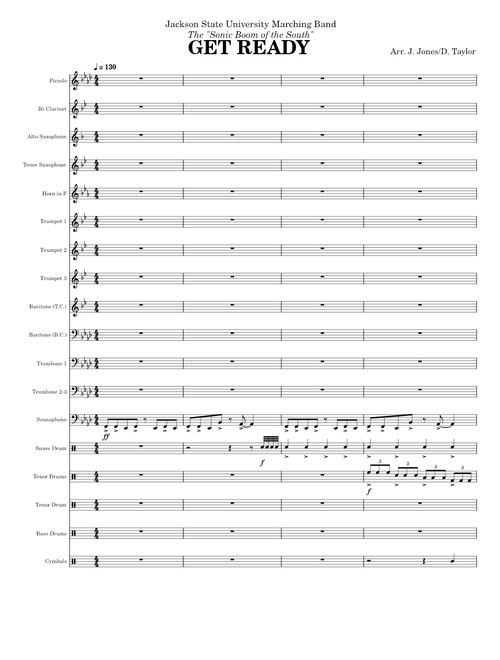 HBCU Marching Band Arrangements PDF