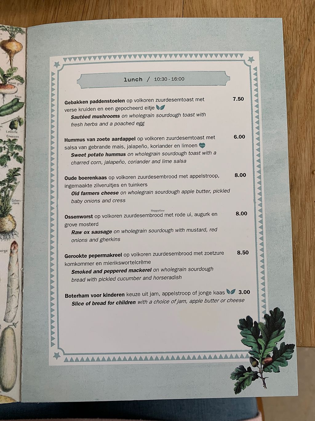 Hortus Botanicus Vrije Universiteit Amsterdam Menu