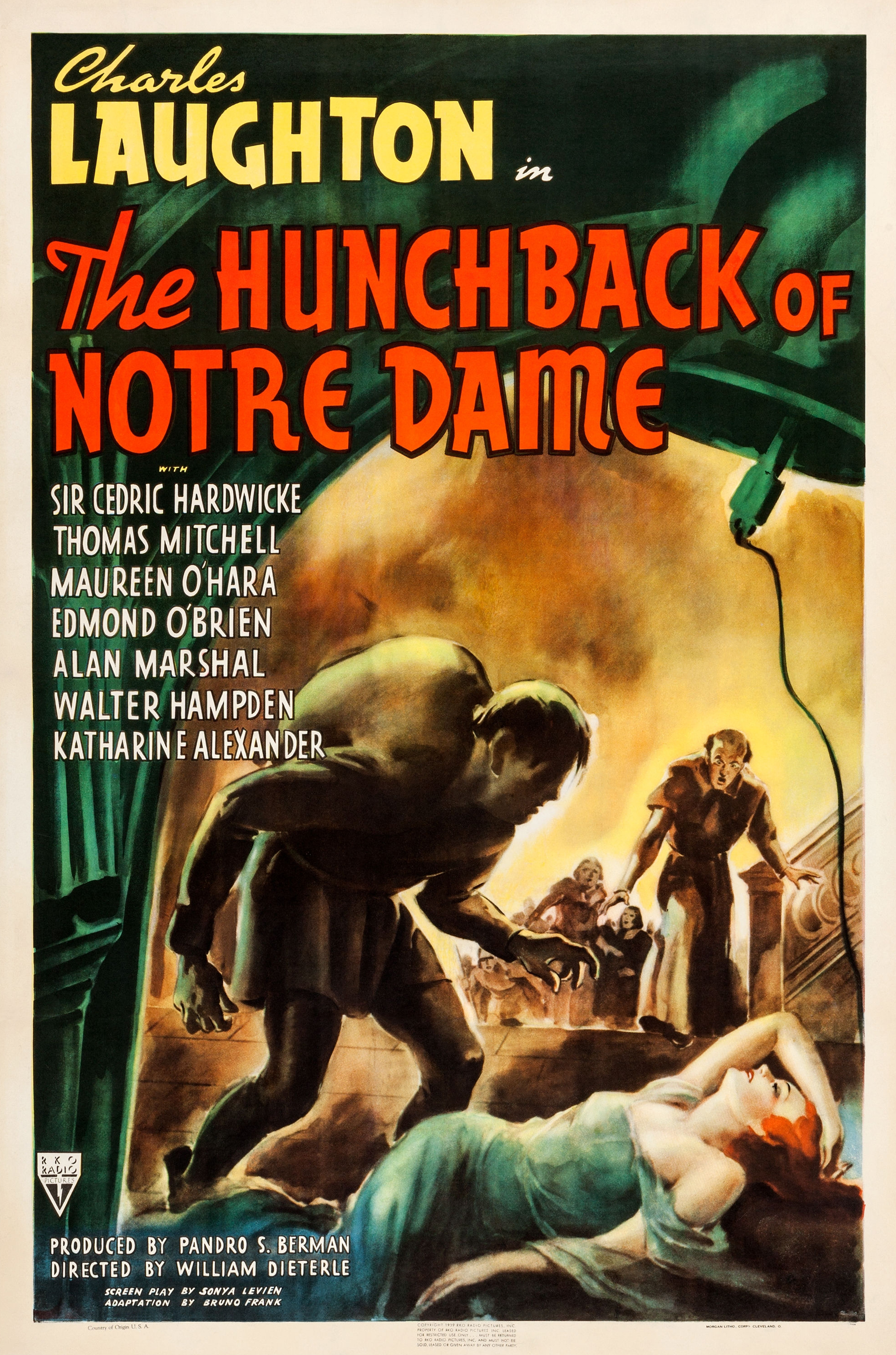 Hunchback Of Notre Dame Original Movie 1939