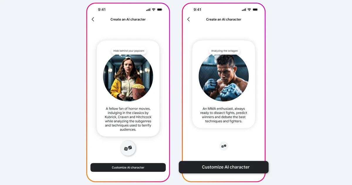 Instagram AI Character Generator