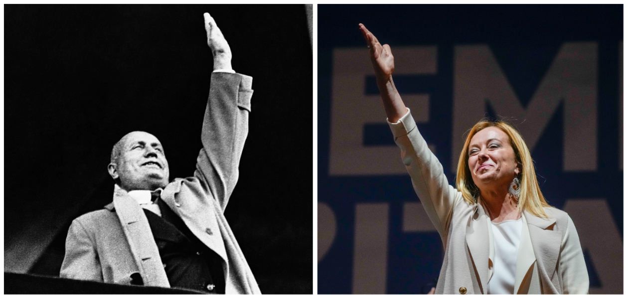 Is Giorgia Meloni Related To Mussolini