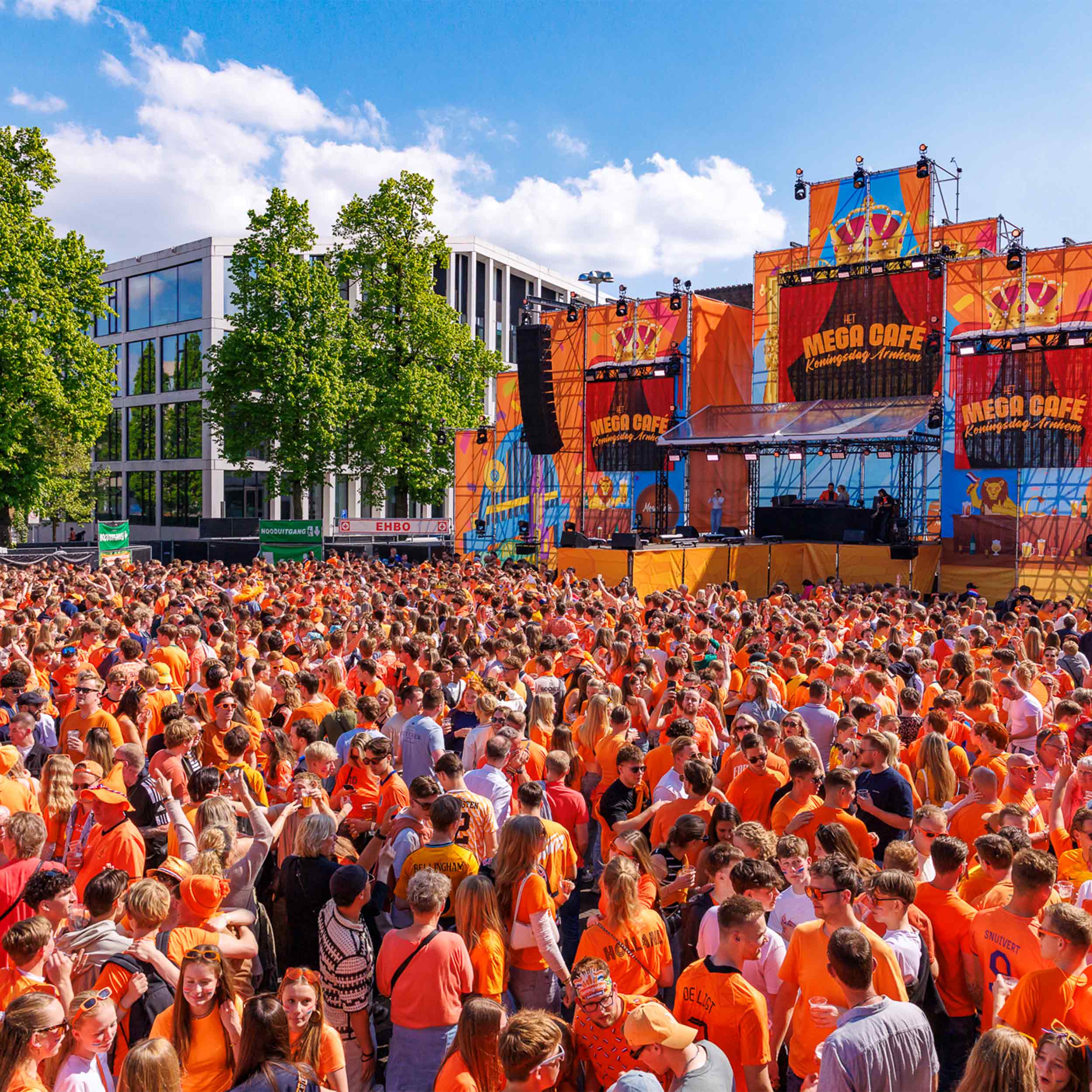 Koningsdag Markt Arnhem