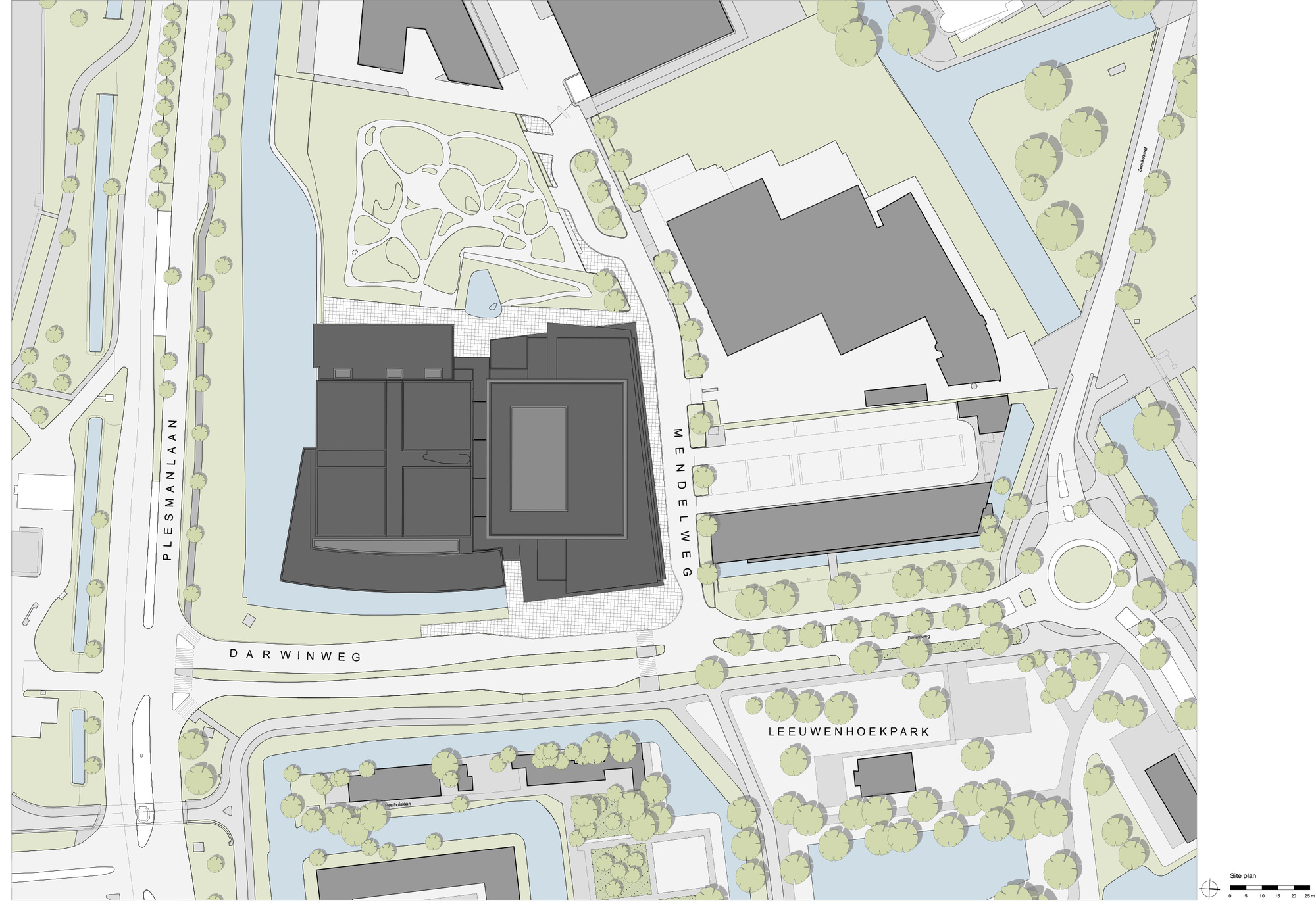 Naturalis Biodiversity Center Parking Map