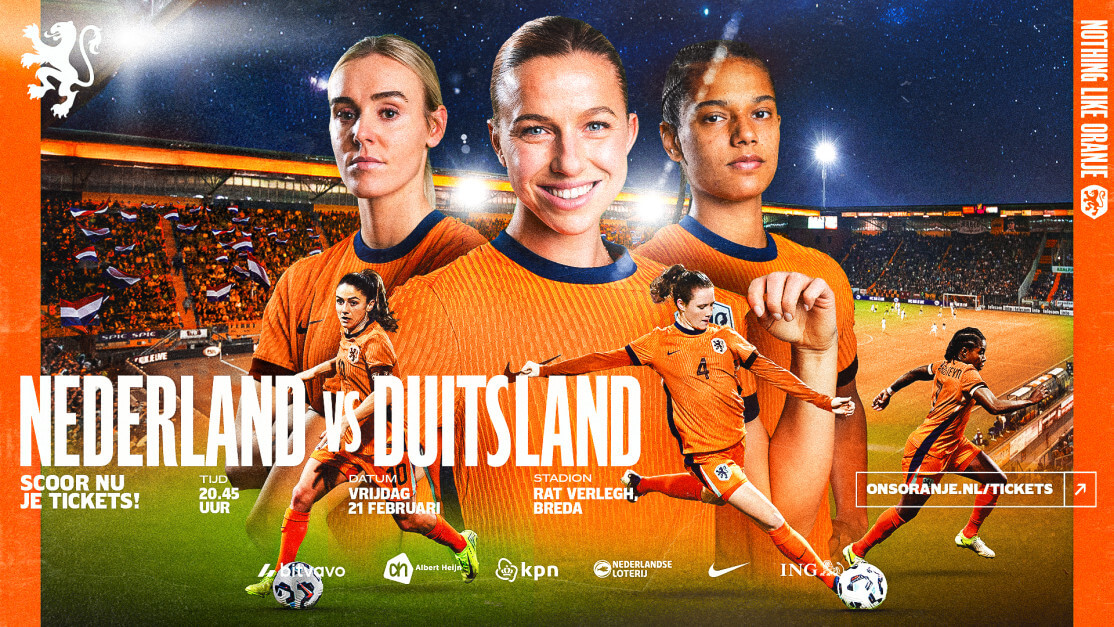 Nederland Duitsland 21 Februari 2025