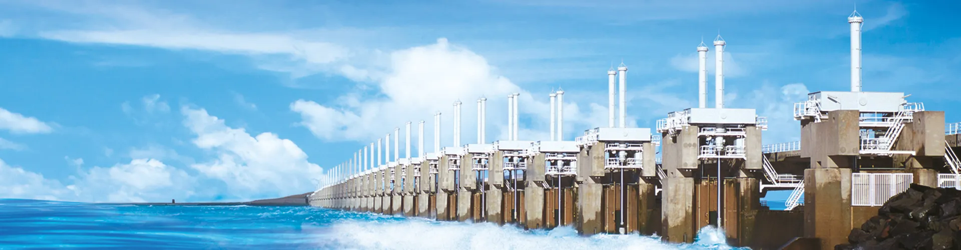 Neeltje Jans Deltapark Storm Surge Barrier