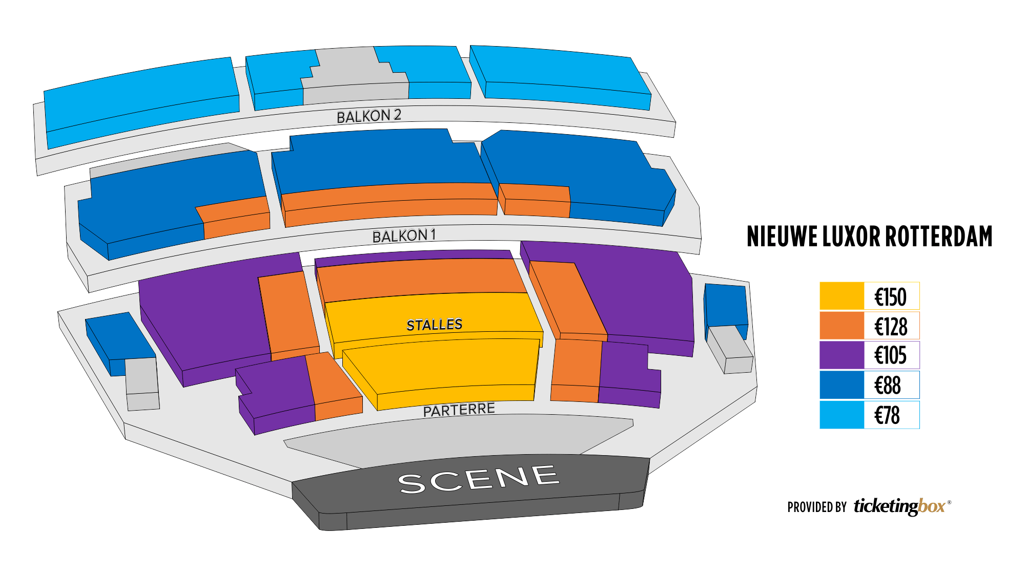 Nieuwe Luxor Theater Rotterdam Seating Plan