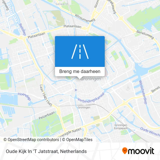 Oude Kijk In 't Jatstraat Maps