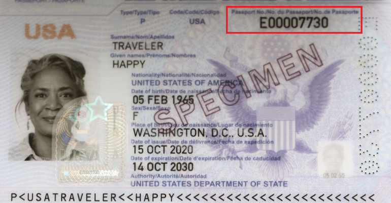 Passport Number Check Online