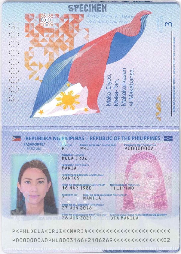 Philippine Passport Number 0 Or O