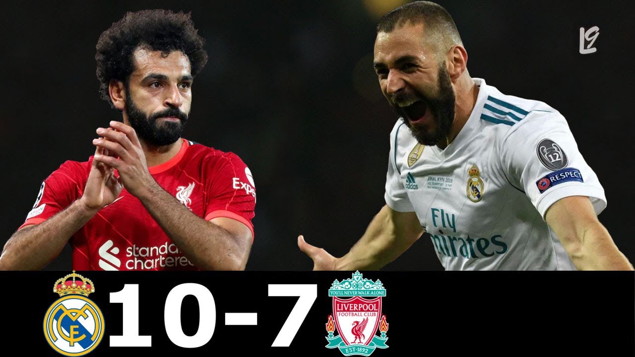 Real Madrid Vs Liverpool 7-1