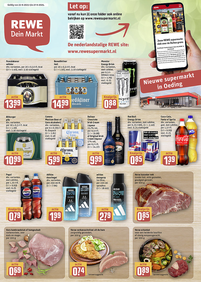 Rewe Duitsland Folder