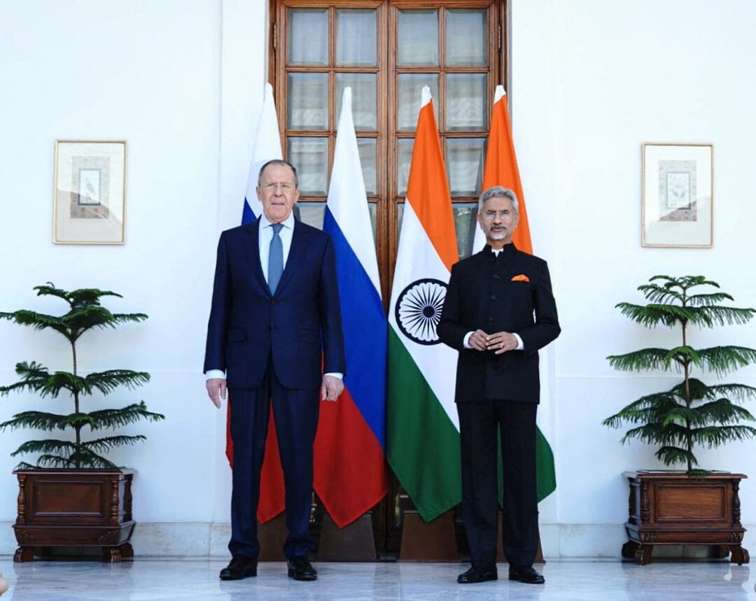 Russian Foreign Minister In India