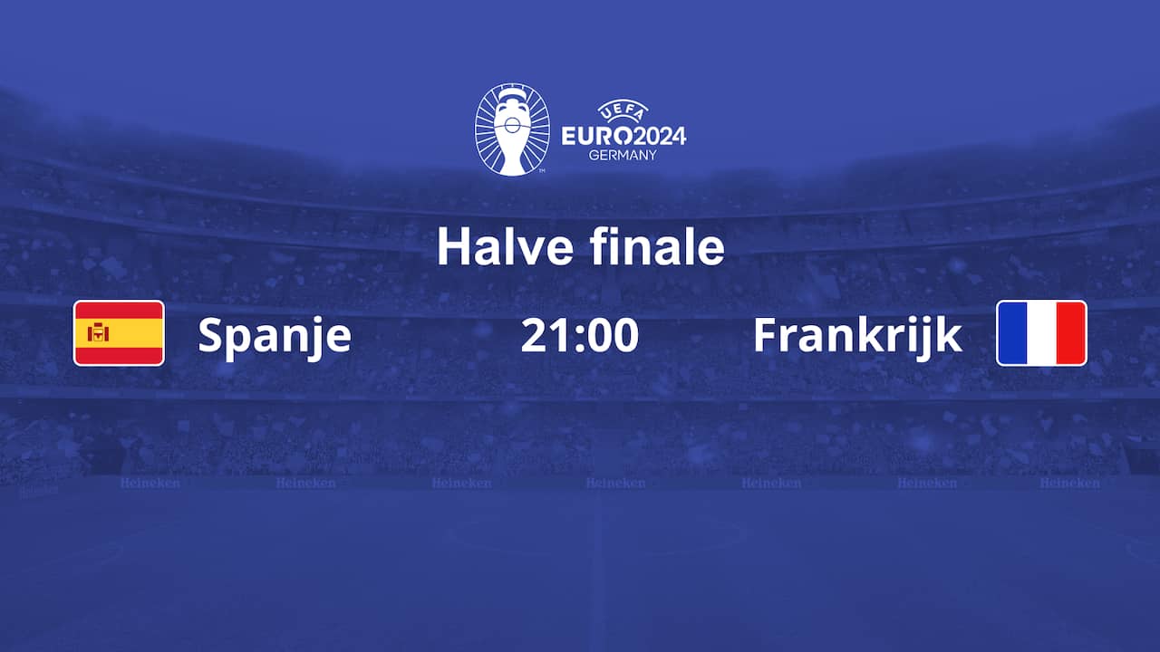 Spanje - Frankrijk Ek