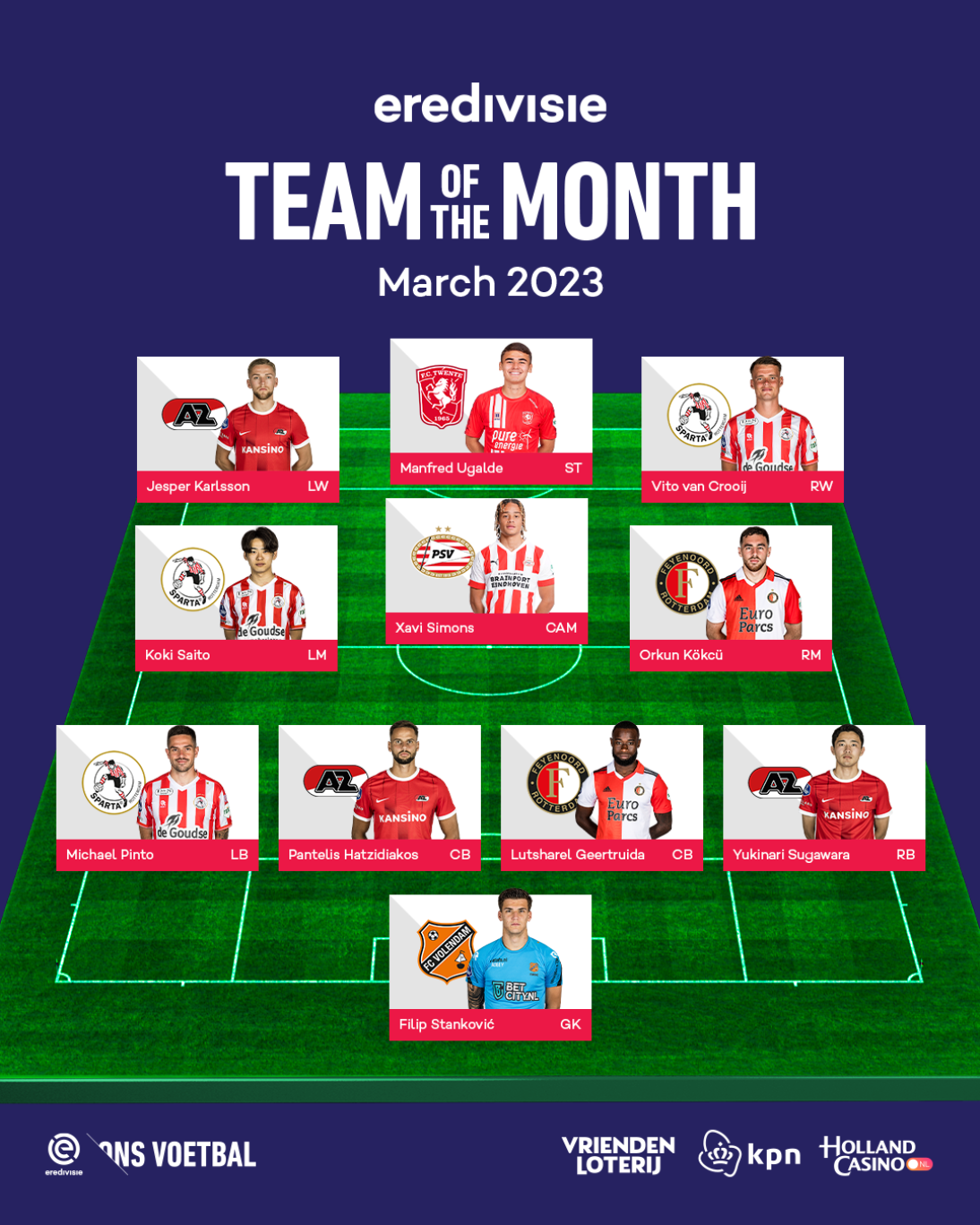 Stand Az Sparta Rotterdam Line Up