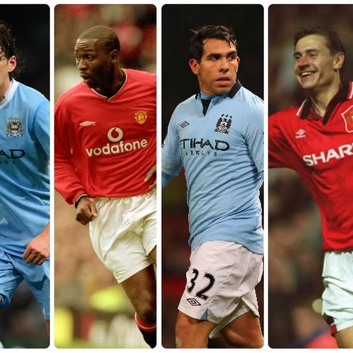 Stand Manchester United Manchester City Players