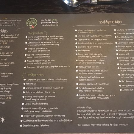 'T Zusje Drankenkaart