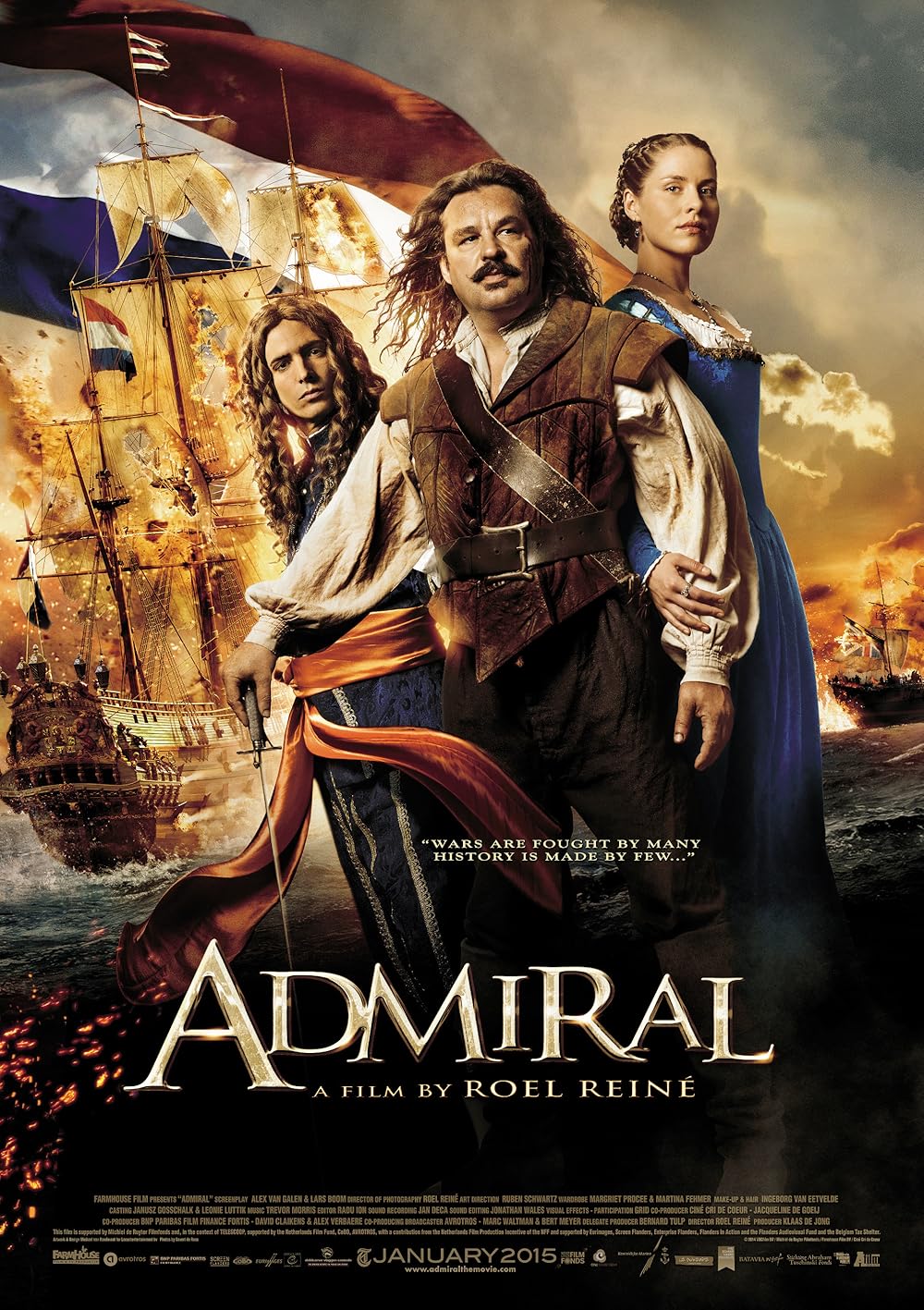 The Admiral Dutch Movie Cast