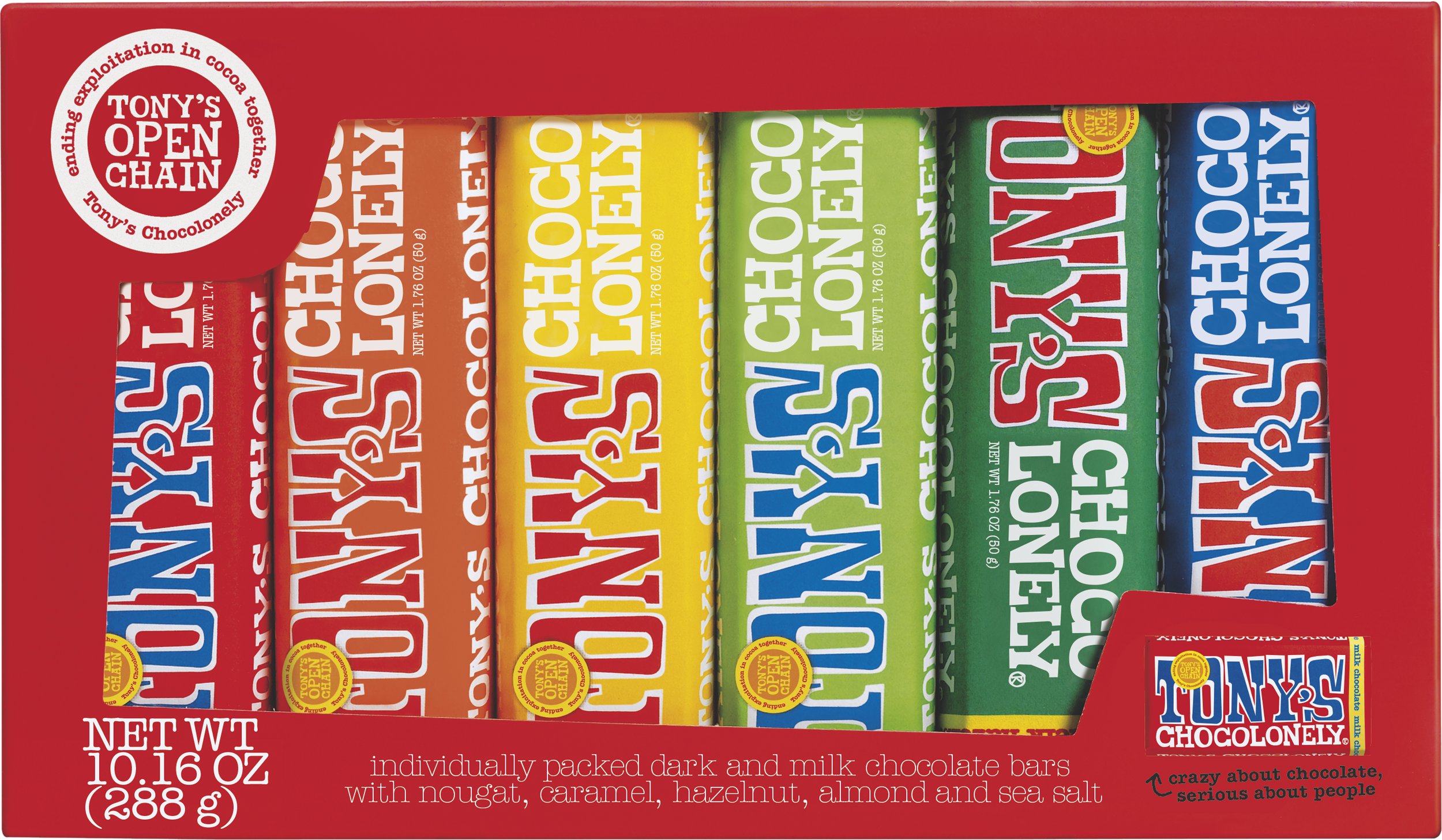 Tony's Chocolonely Flavours