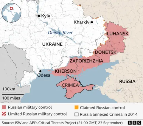 Ukraine War Map Today
