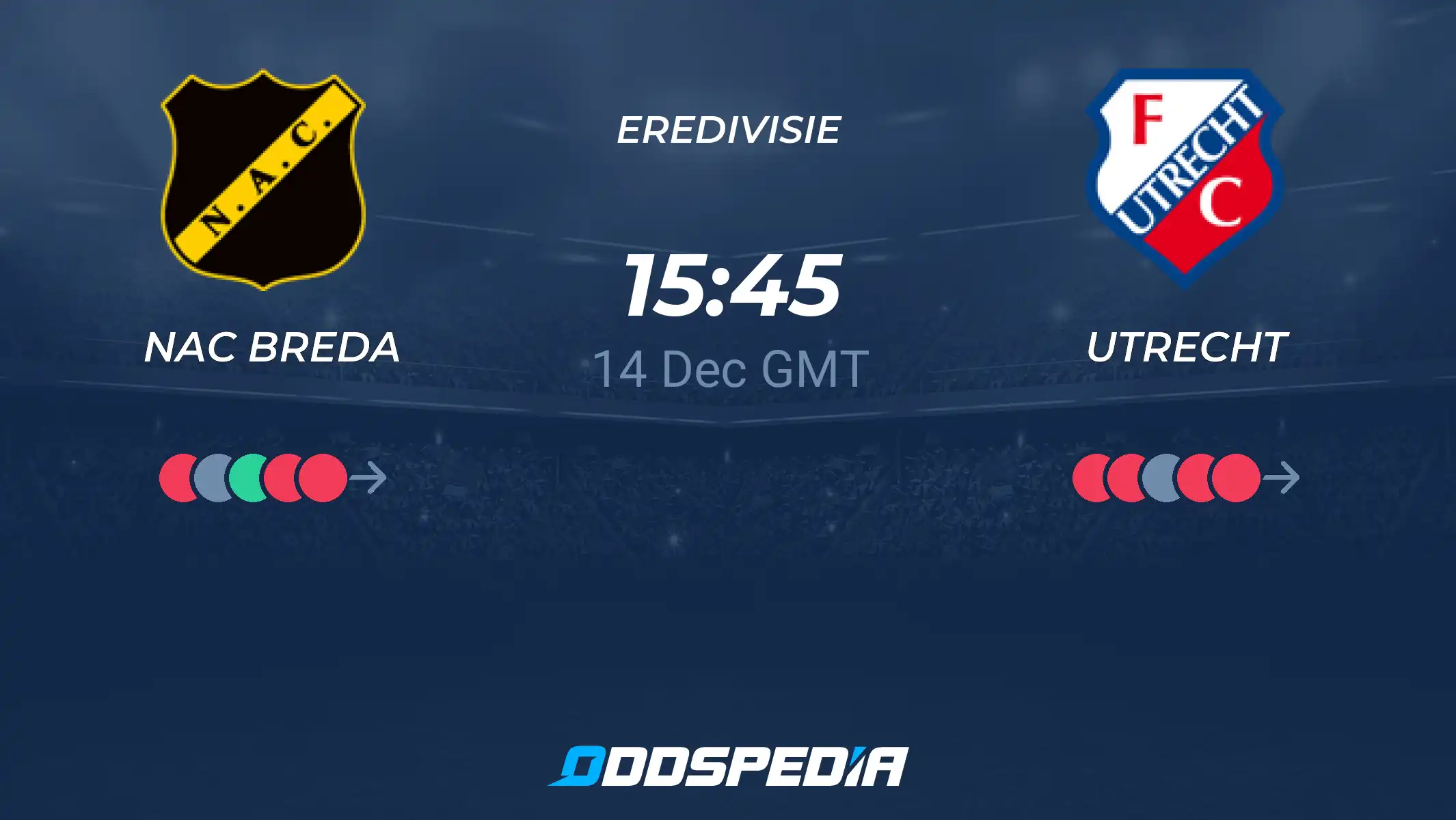 Utrecht Vs NAC Breda