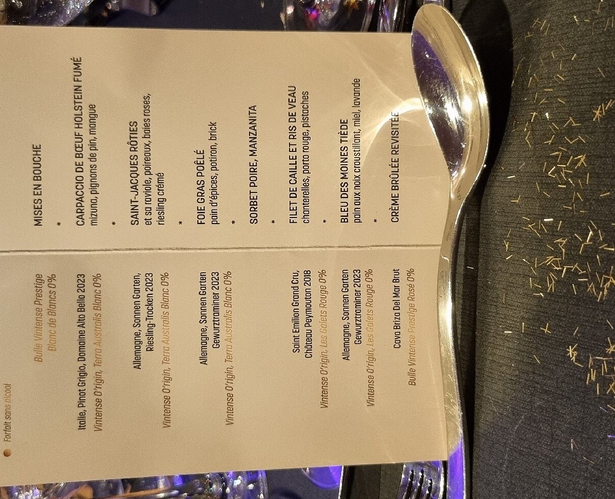 Van Der Valk Verviers Belgie Menu