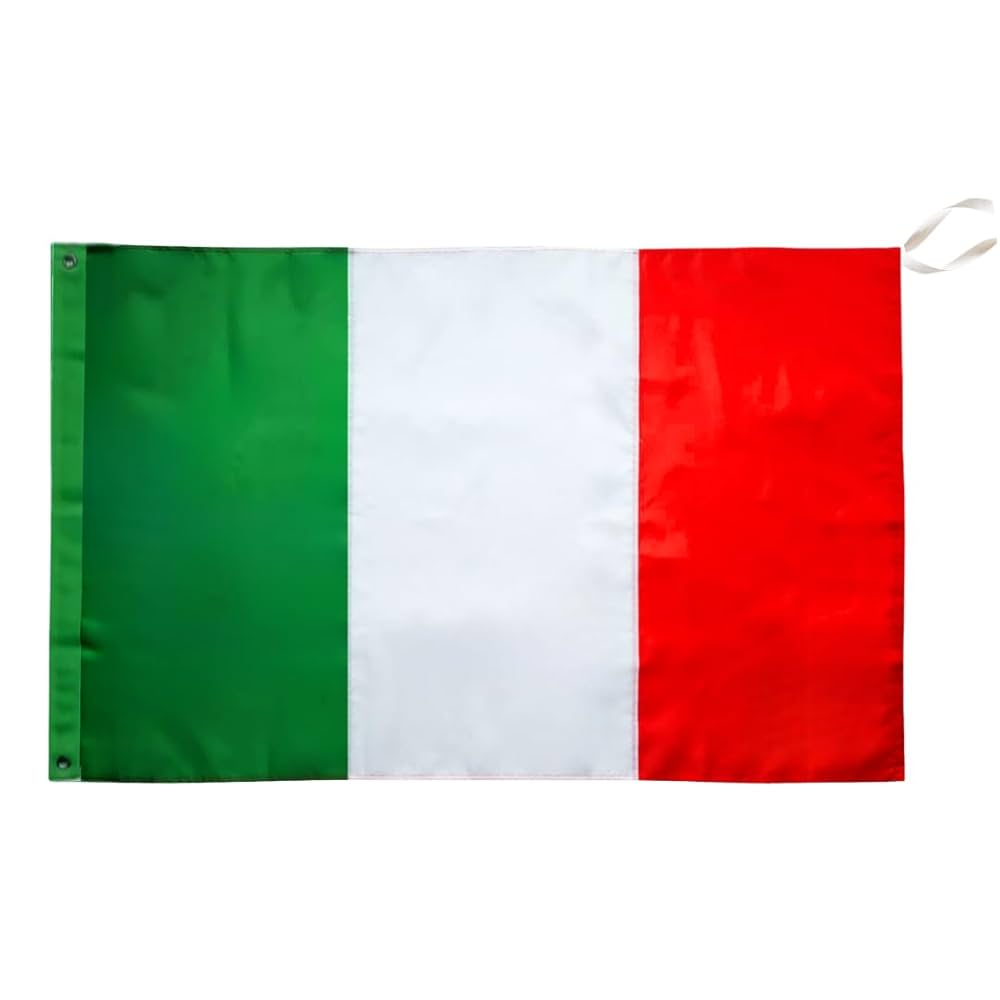 Vlag Groen Wit-rood Horizontaal