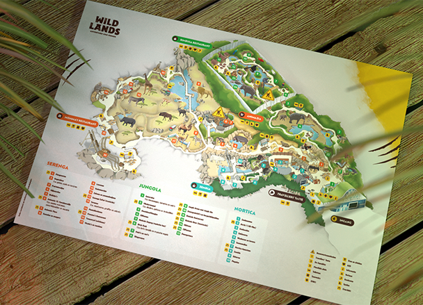 WILDLANDS Plattegrond