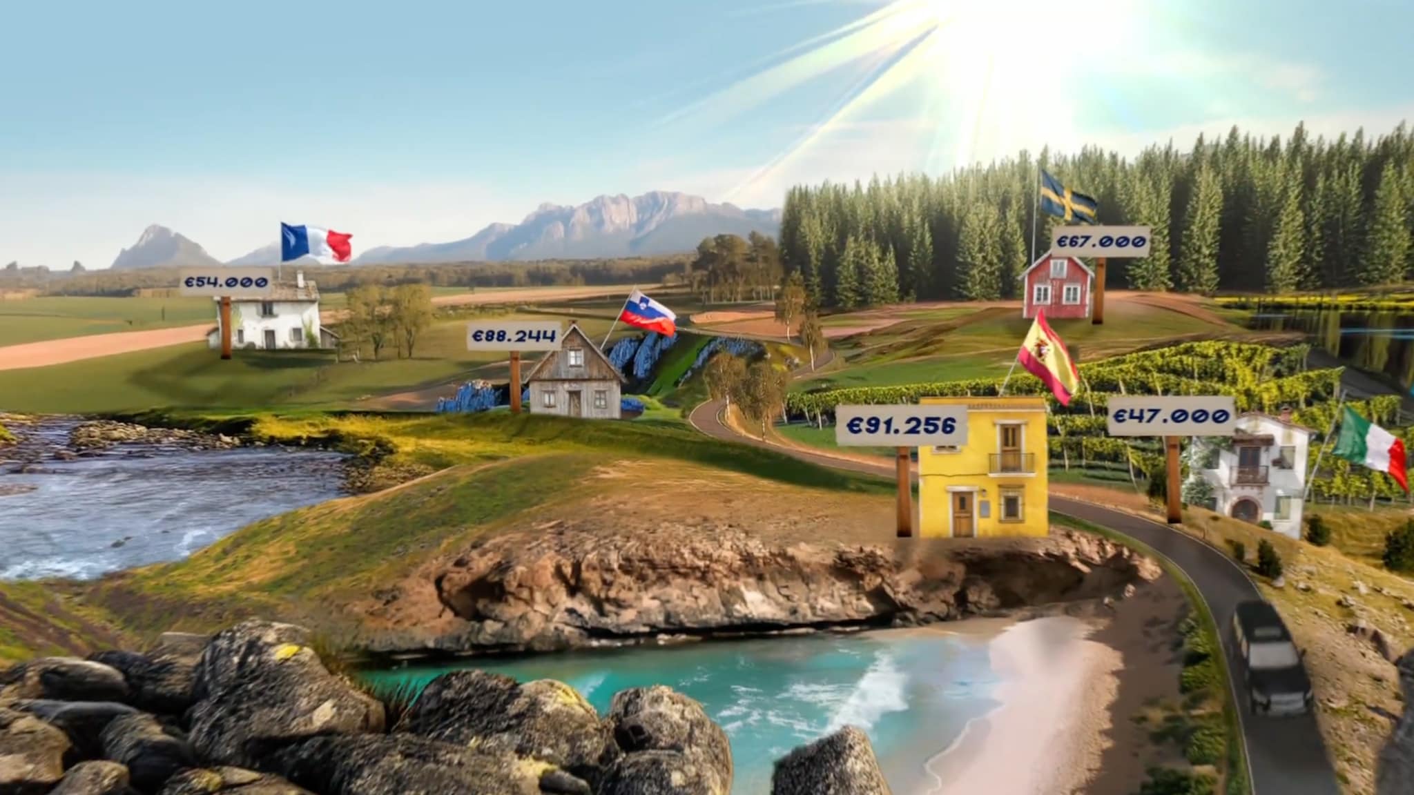 Wonen Onder De Zon Voor Minder Dan Een Ton Zweden Youtube