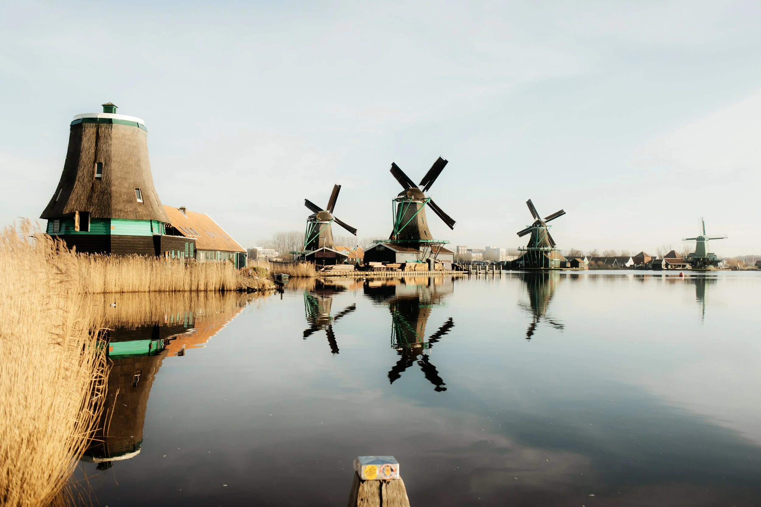 Zaanse Schans Windmills Directions From Amsterdam