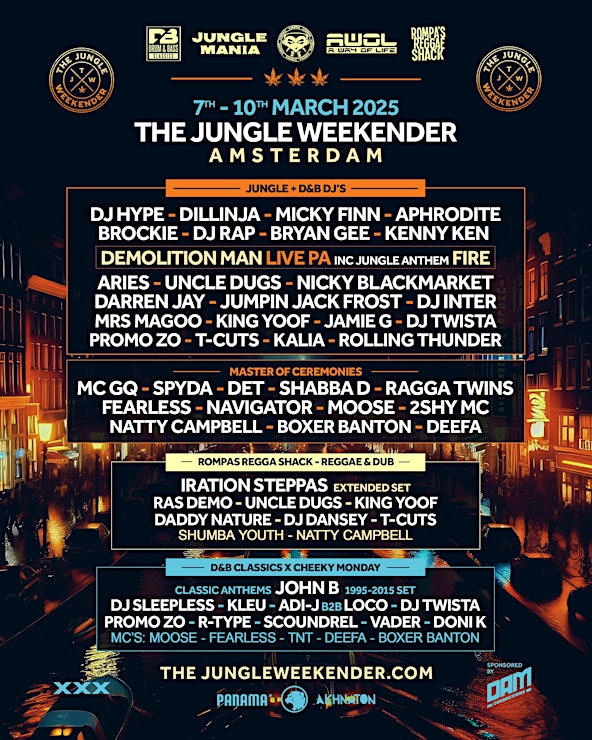 Amsterdam Events March 2025