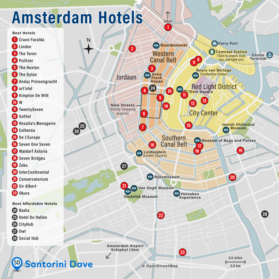 Amsterdam Shopping Mall Map Food
