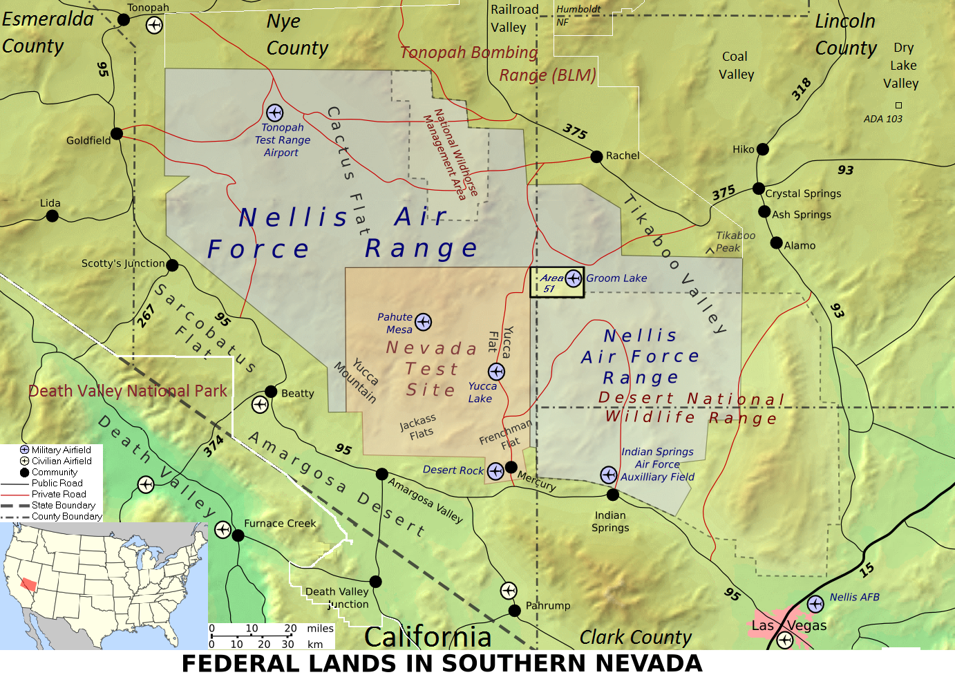 Area 51 Map Pdf